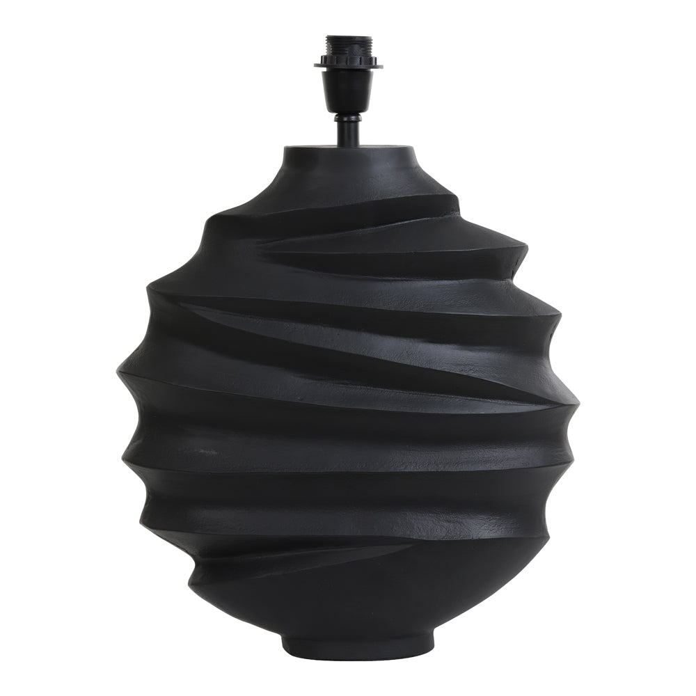 Light & Living Sharon Table Lamp Base Matt Black