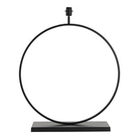 Light & Living Liva Table Lamp Base Matt Black