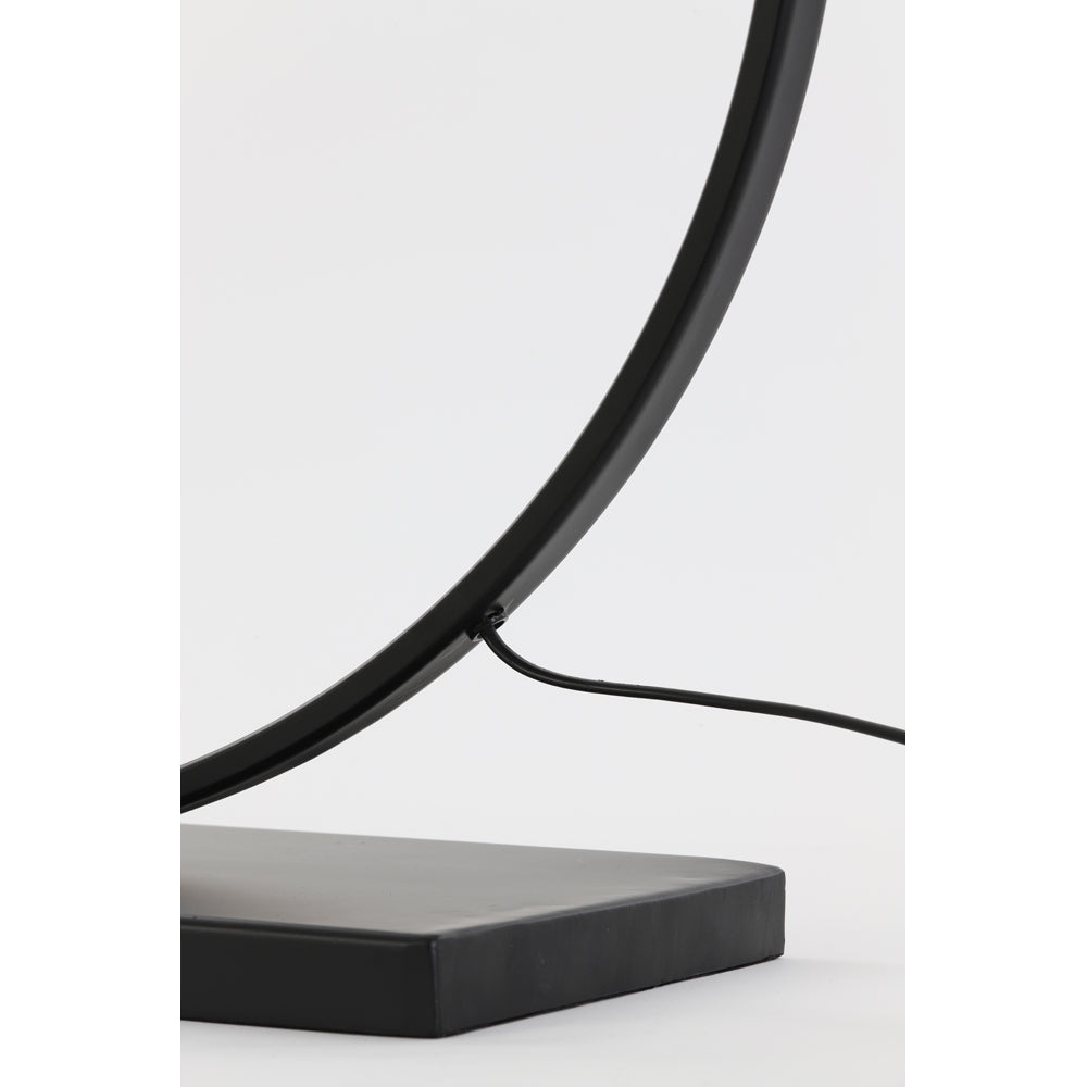 Light & Living Liva Table Lamp Base Matt Black