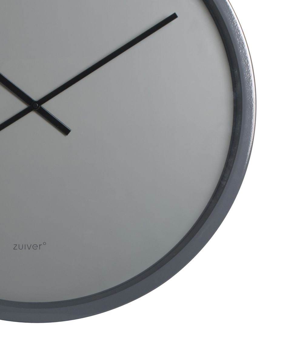  Zuiver-Zuiver Bandit Clock Time Grey/Black-Black 53 