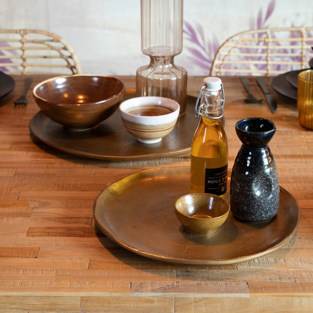 Olivia's Nordic Living Collection - Jolien Tray in Antique Brass