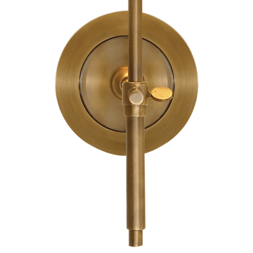 Andrew Martin Bryant Wall Light Hand Rubbed Antique Brass