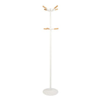 Zuiver Coat Rack Wooden Tip White