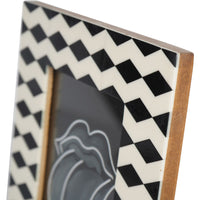 Libra Interiors Anya Photoframe in Black and White