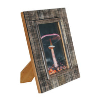 Libra Interiors Rustic Brown Horn Photo Frame