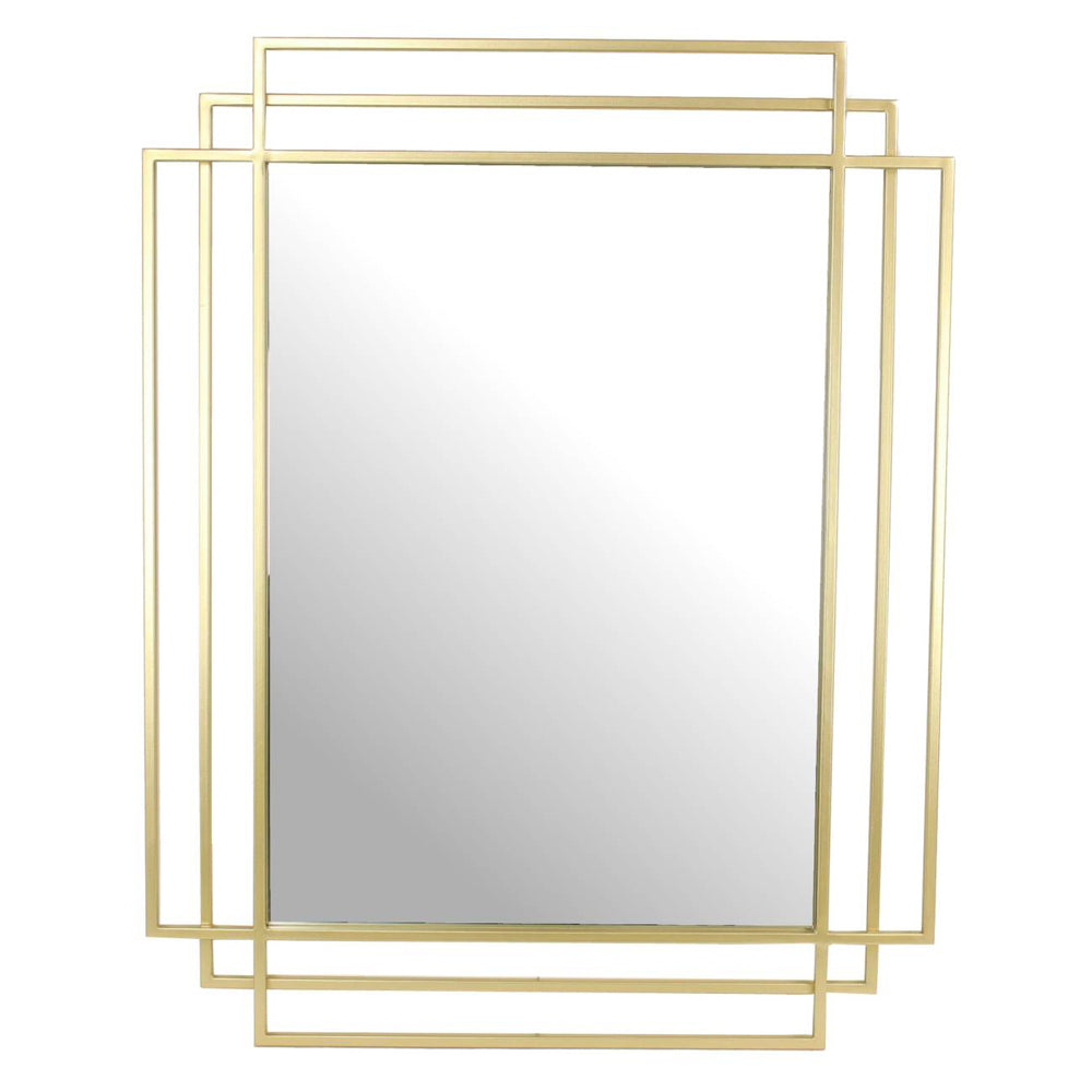 Libra Interiors Intersect Wall Mirror Gold
