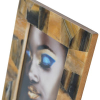 Libra Interiors Tortoiseshell Style Rectangular Photo Frame