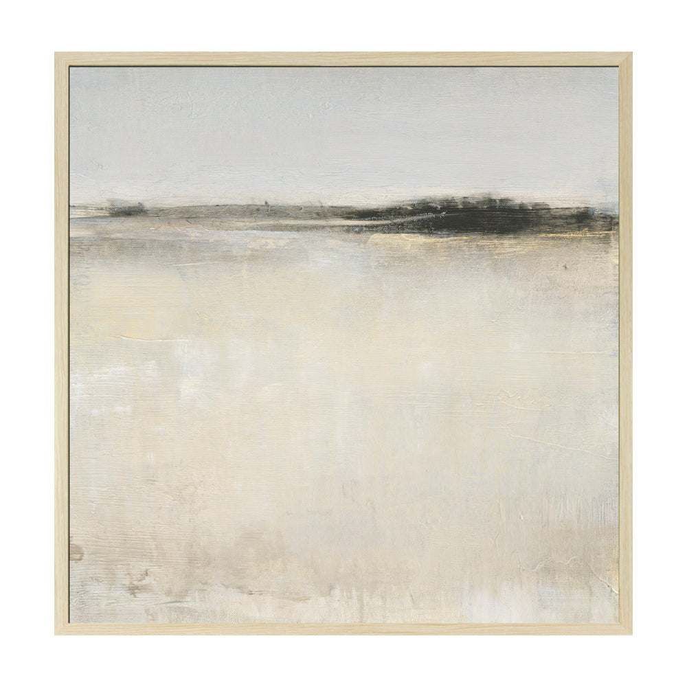 Olivia's 'Embellished Subtle Scape I' - Framed & Varnished Print - 62x62cm