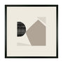 Olivia's 'Fragmented Shapes III' - Framed & Glazed Print - 42x42cm