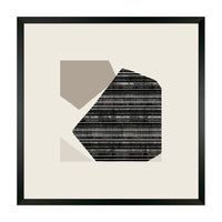 Olivia's 'Fragmented Shapes IV' - Framed & Glazed Print - 42x42cm