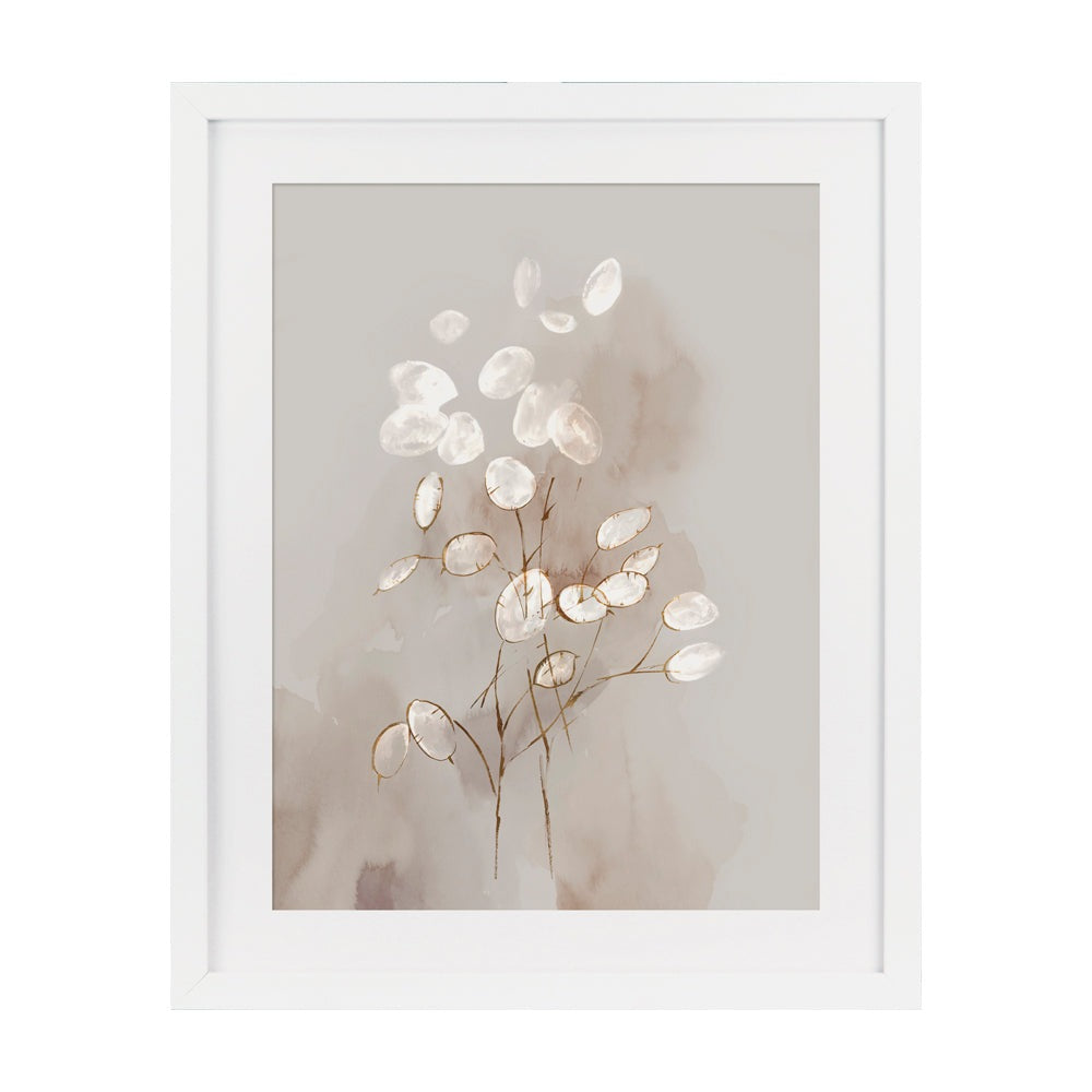 Transparent I' - Framed & Mounted Glazed Print - 51x41cm Camelot Art 1