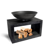 Ivyline Fire Pit & Rectangle Console Granite