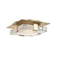 Hudson Valley Lighting Bourne Led Wall Sconce in Aged Brass