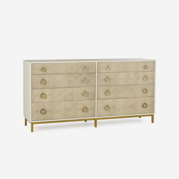 Andrew Martin Amanda Large Chest of Drawers Taupe