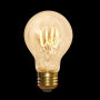 Industville Vintage Spiral LED Edison Bulb Old Filament Lamp - 5W E27 Classic A60 - Amber