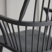 Garden Trading Spindle Armchair in Carbon Grey