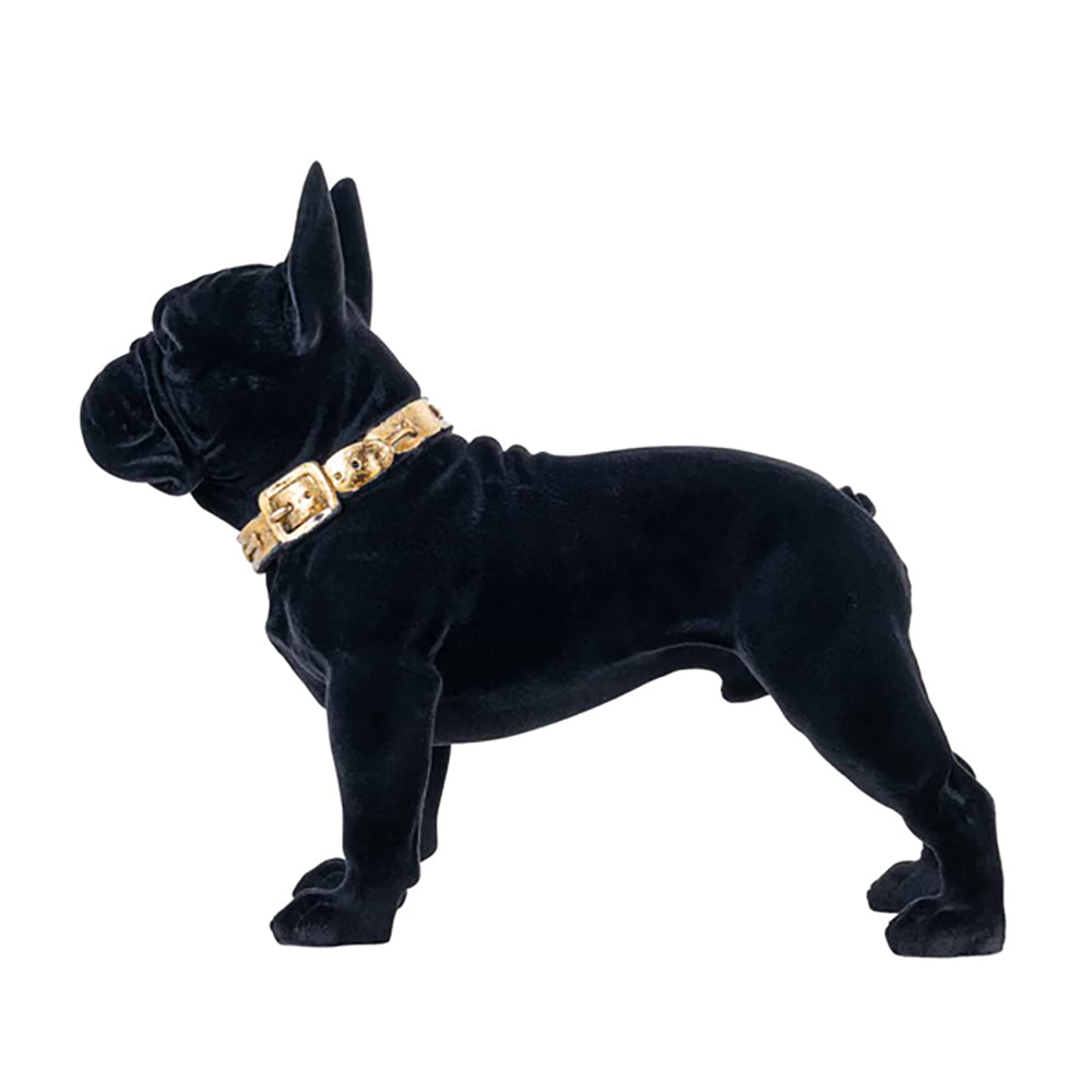Richmond Dog Spike Black Ornament