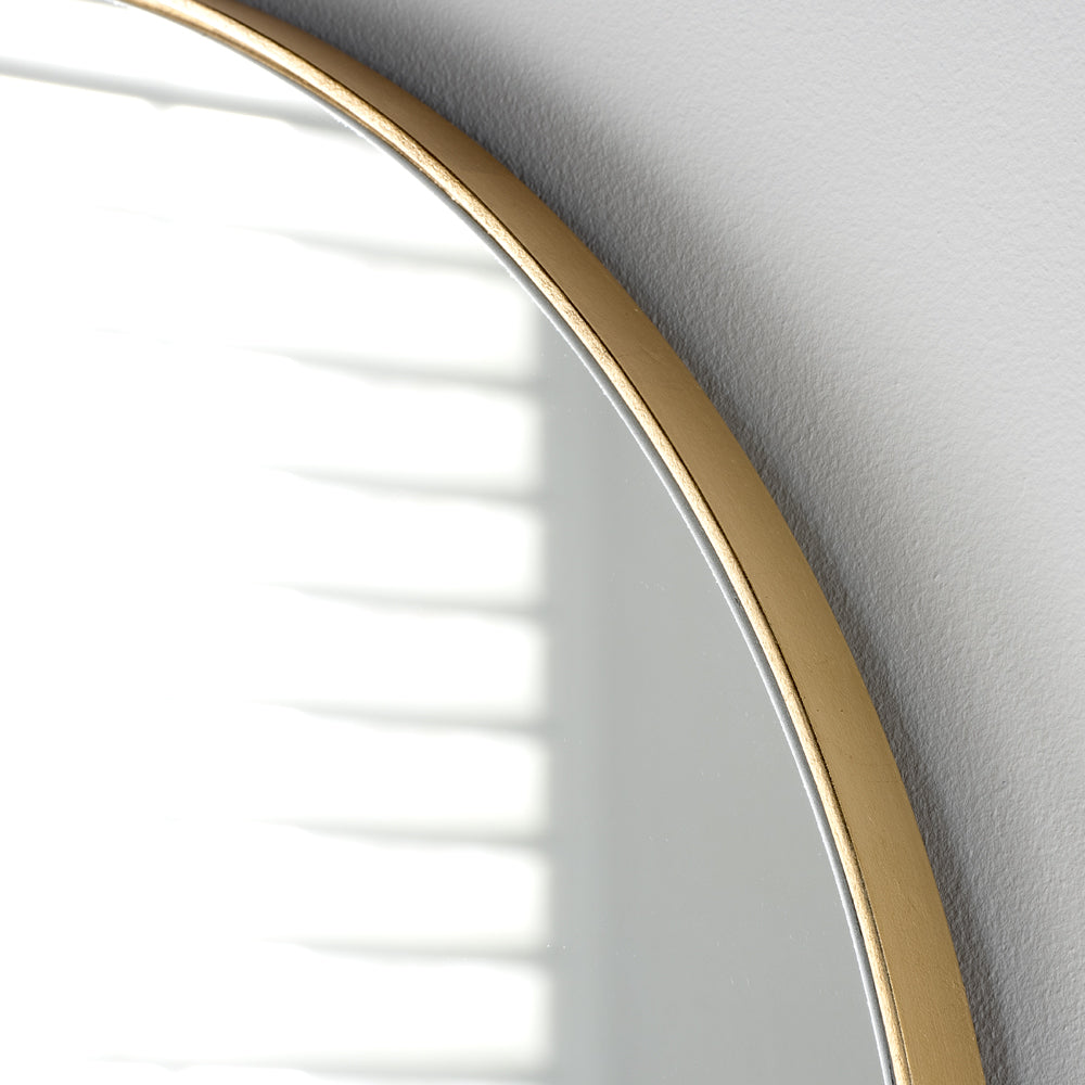 Andora Oval Wall Mirror - Gold Yearn Mirrors 3