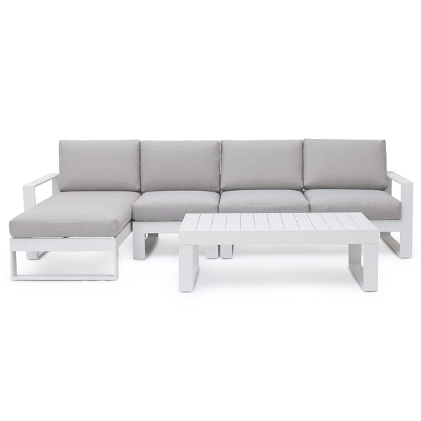 Maze Amalfi Outdoor Sofa Set in White