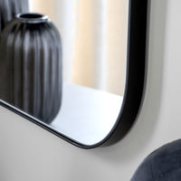 Olivia's Antigua Wall Mirror in Black