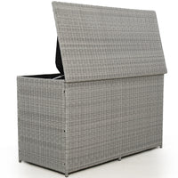 Maze Ascot Cushions Storage Box Grey