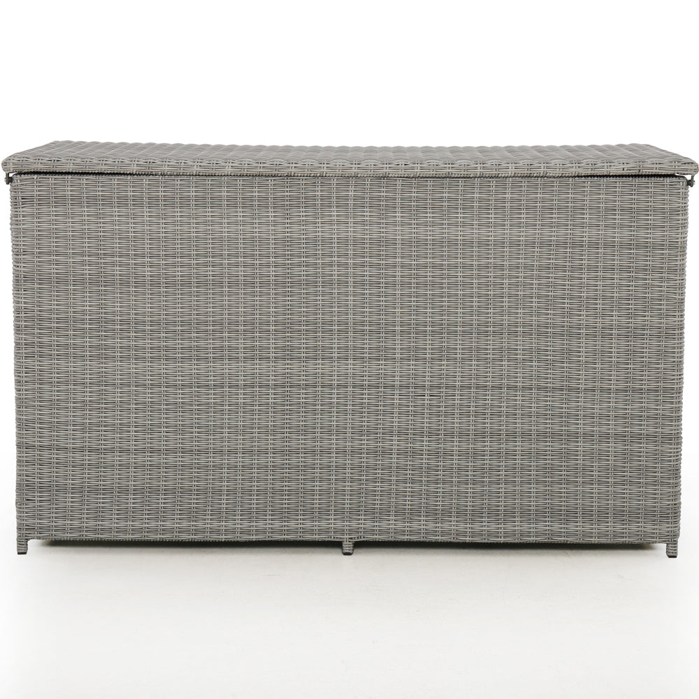 Maze Ascot Cushions Storage Box Grey