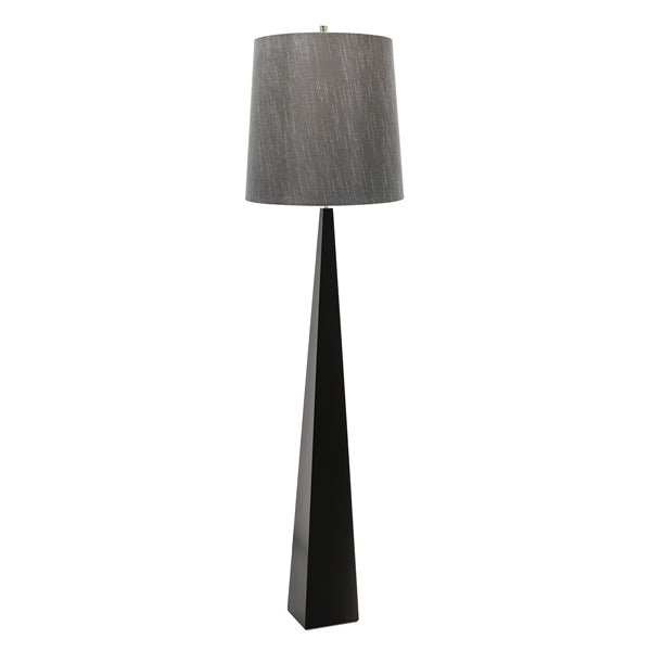 Elstead Ascent 1 Light Floor Lamp Black