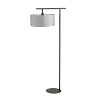 Elstead Balance 1 Light Floor Lamp Dark Brown