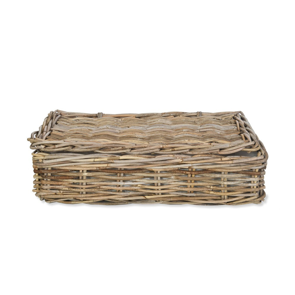 Garden Trading Medium Rattan Bembridge Basket with Lid