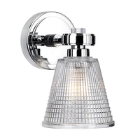 Elstead Lighting Gunnislake 1 Light Wall Light in Chrome