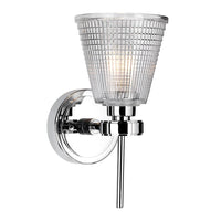 Elstead Lighting Gunnislake 1 Light Wall Light in Chrome