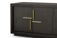 Berkeley Designs Bristol Media Unit in Dark Brown