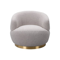 Liang & Eimil Vitale Chait Boucle Taupe Occasional Chair