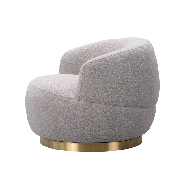 Liang & Eimil Vitale Chait Boucle Taupe Occasional Chair