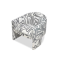 Liang & Eimil Iconic Occasional Chair - Zebra Black & White