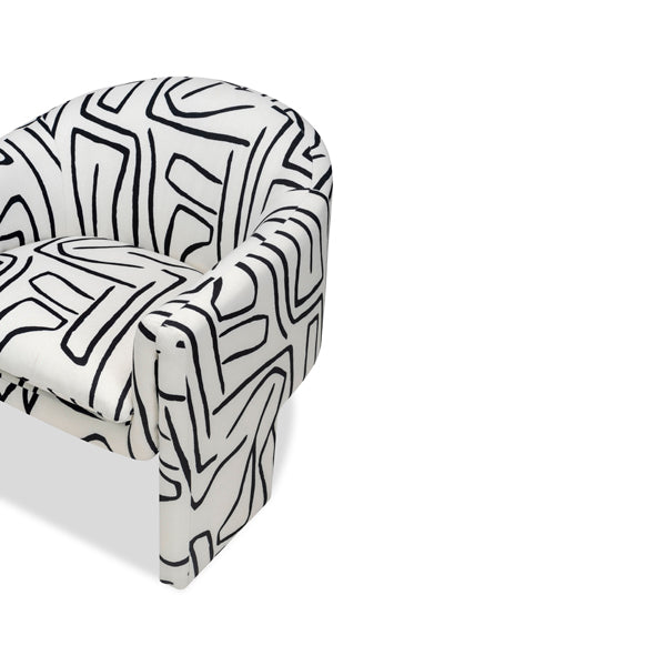Liang & Eimil Iconic Occasional Chair - Zebra Black & White