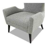 Liang & Eimil Vendome Occasional Chair Emporio Grey Fabric