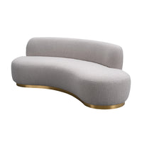 Liang & Eimil Sasha 3 Seater Sofa Boucle Taupe Left