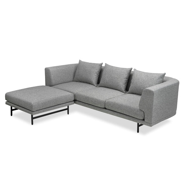 Liang & Eimil Mossi Emporio Grey 3 Seater Sofa