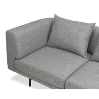 Liang & Eimil Mossi Emporio Grey 3 Seater Sofa