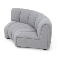 Liang & Eimil Ralph Sofa Corner Unit Boucle Graphic Grey