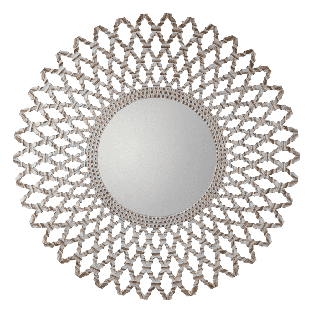 Bharta Mirror in Silver GalleryDirect 1