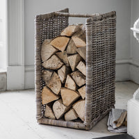 Garden Trading Bembridge Log Holder in Rattan