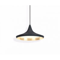 Tom Dixon Beat Wide Pendant Black