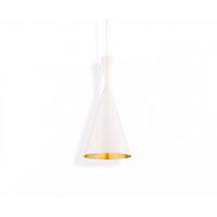 Tom Dixon Beat Tall Pendant White