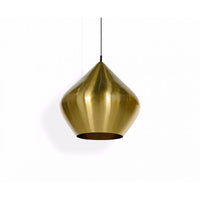 Tom Dixon Beat Stout LED Pendant in Brushed Gold & Black