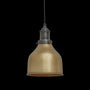 Industville Brooklyn Cone Pendant - 7 Inch Pewter