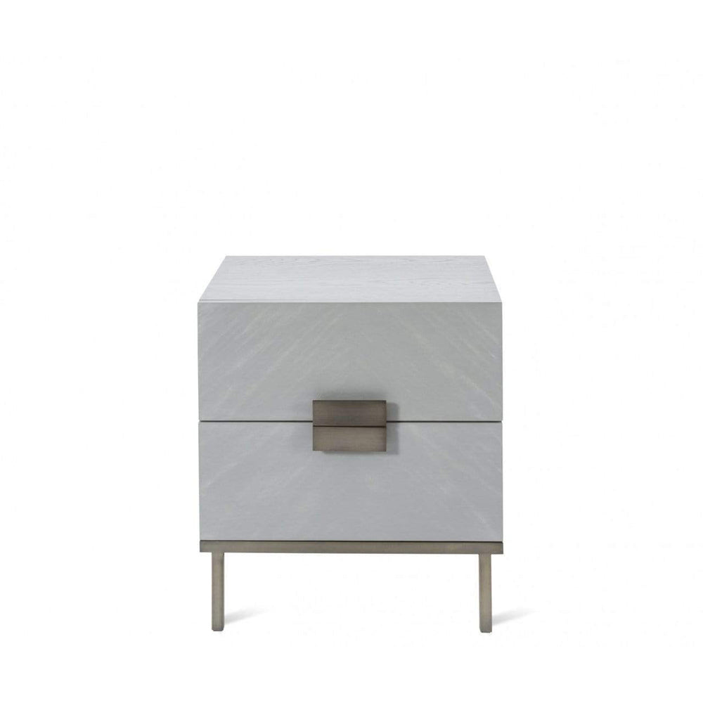 Twenty10 Designs Lilly Grey Bedside Table