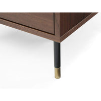 Twenty10 Designs Willow Tobacco Walnut Bedside Table