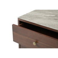 Twenty10 Designs Willow Tobacco Walnut Bedside Table